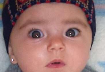 En recuerdo de Cova… con 6 meses falleció por Meningitis