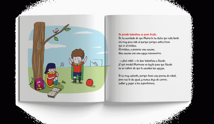 LIBRO VALENTINA SUPERHEROÍNA CON DEDICATORIA DE LUCÍA MI PEDIATRA - Imagen 4