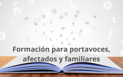 Formación en meningitis para portavoces, afectados y familiares