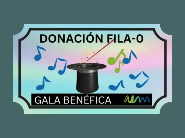 Gala benéfica fila 0